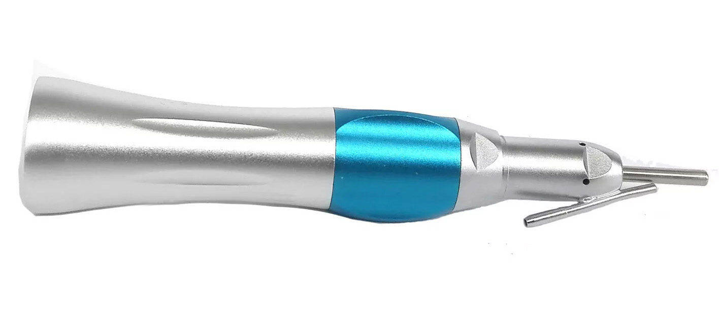 Dental Straight Nose Cone Handpiece 1:1 with External Irrigation Pipe